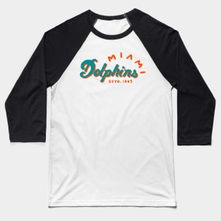 Miami Dolphiiiins 04 Baseball T-Shirt